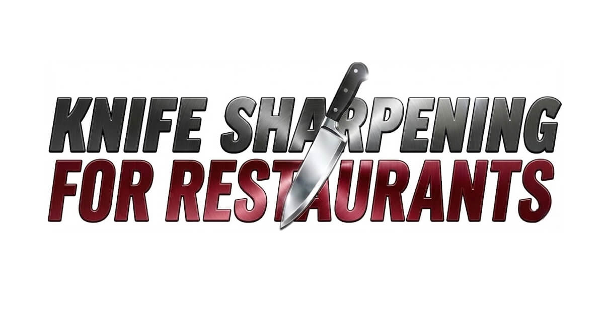 Kitchen Knife Sharpening For Restaurants